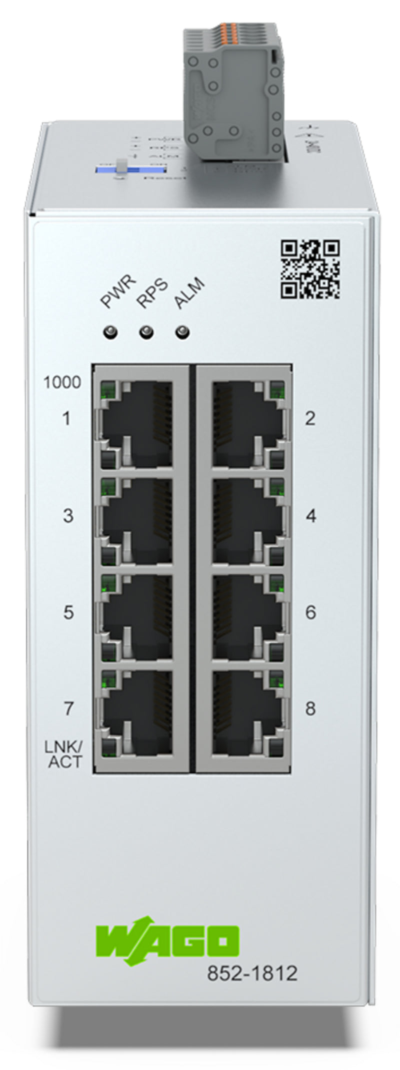 WAGO Netzwerk-Switch – 8 Ports für schnelles Internet