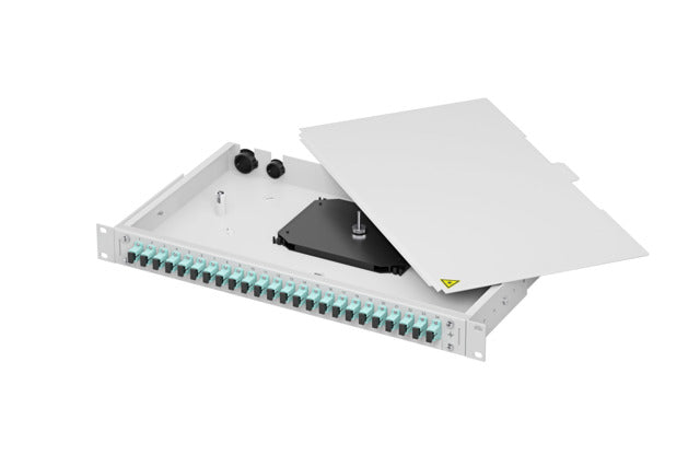 Telegärtner FO-PP Patchpanel – 12 Ports, OM3 Glasfaser