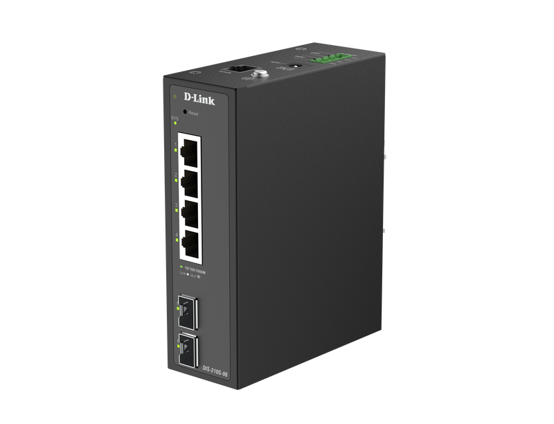 D-Link Smart Switch – 6 Ports, für industrielle Anwendungen