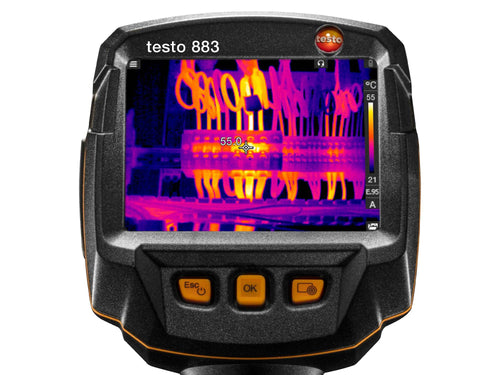 Testo Wärmebildkamera – Temperaturbereich -30 bis 650 °C, WiFi