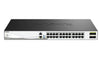 D-Link Netzwerk-Switch – 28 Anschlüsse, 10 Gigabit Ethernet