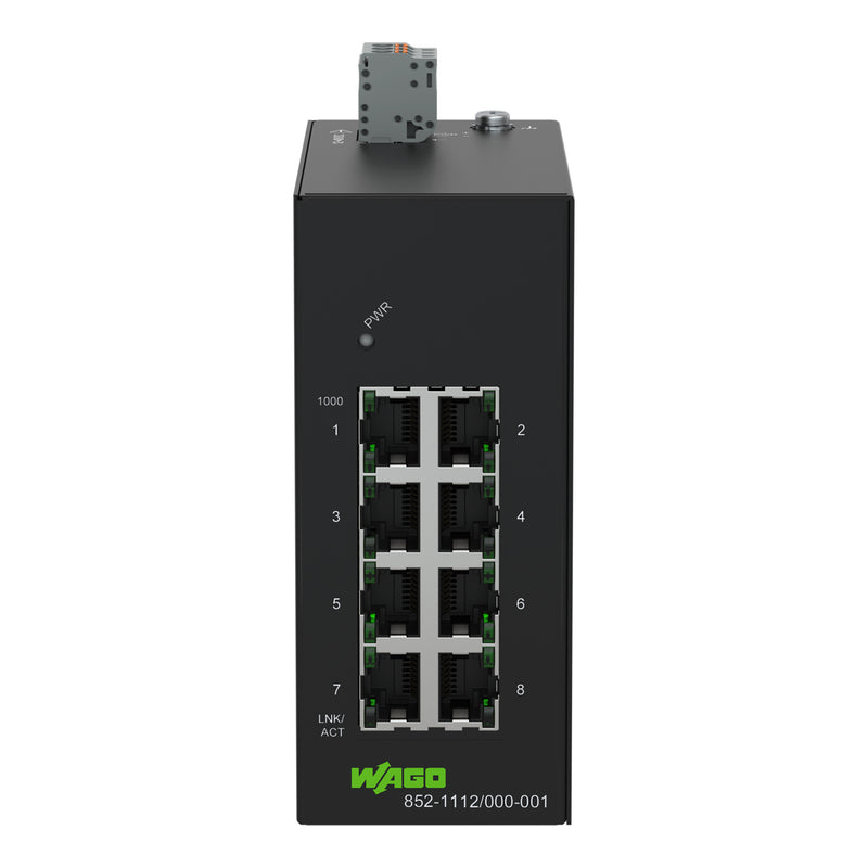 WAGO Netzwerk-Switch – 8 Ports für schnelles Internet