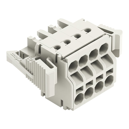 WAGO Buchsengehäuse-Kabel – 4-polig, 5 mm Rastermaß