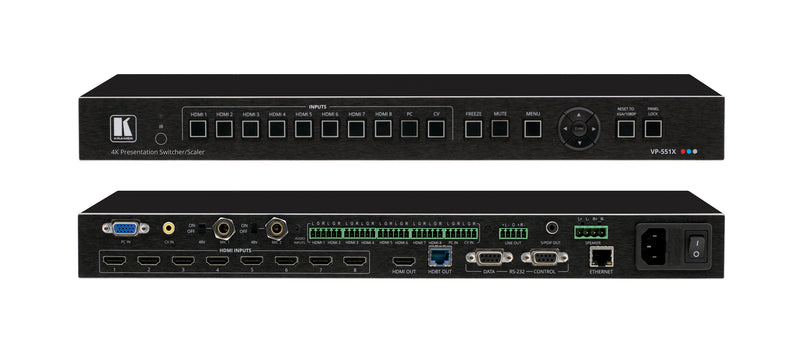 Kramer A/V Switcher – 4K-Unterstützung, Audioverstärker