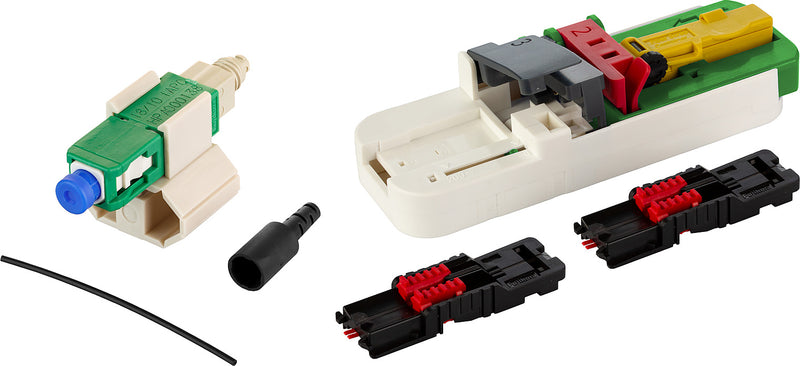 Metz Connect Glasfaseranschluss – SC-Stecker, Einzelmodus