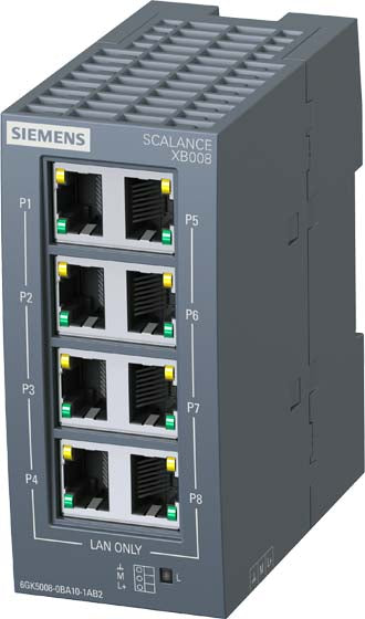Siemens Netzwerk-Switch – 8 Ports für einfache Verbindung
