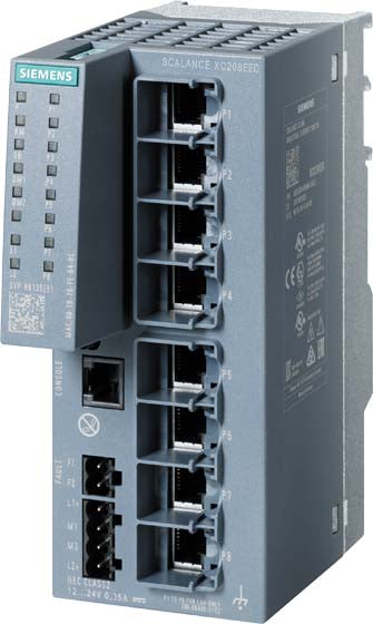 Siemens Netzwerk-Switch – 8 Ports, einfache Installation