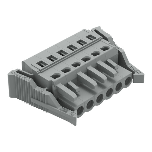 WAGO Buchsengehäuse-Kabel – 6-polig, 320 V
