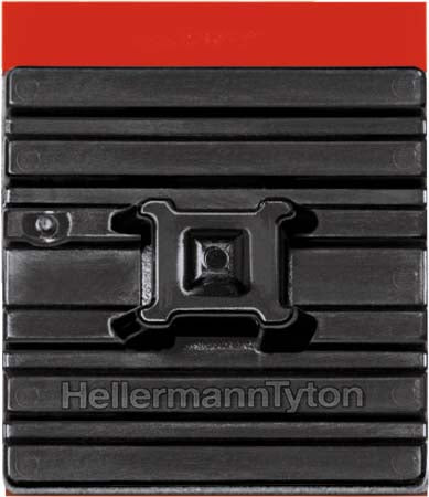 HellermannTyton Befestigungssockel – selbstklebend, flexibel