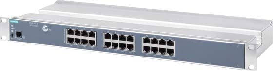 Siemens Netzwerk-Switch – 24 Ports, robuste Bauweise