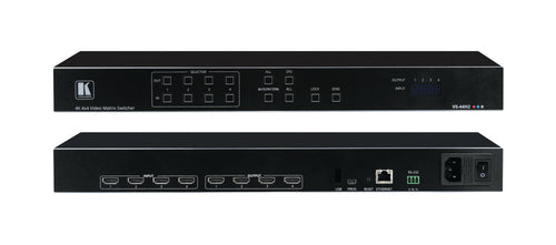 Kramer HDMI Matrix Switcher – 4K HDR, 4 Eingänge/Ausgänge