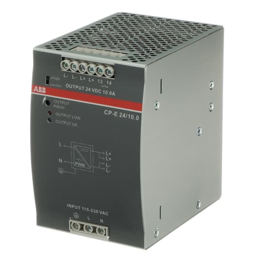 ABB Netzteil – 24V DC, 10A für zuverlässige Stromversorgung
