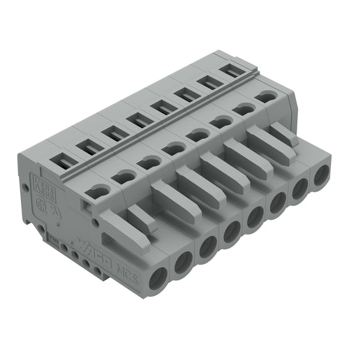 WAGO Buchsengehäuse-Kabel – 8-polig, 5 mm Rastermaß