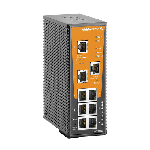 Weidmüller Industrial Ethernet Switch – Robuste Netzwerkverbindung