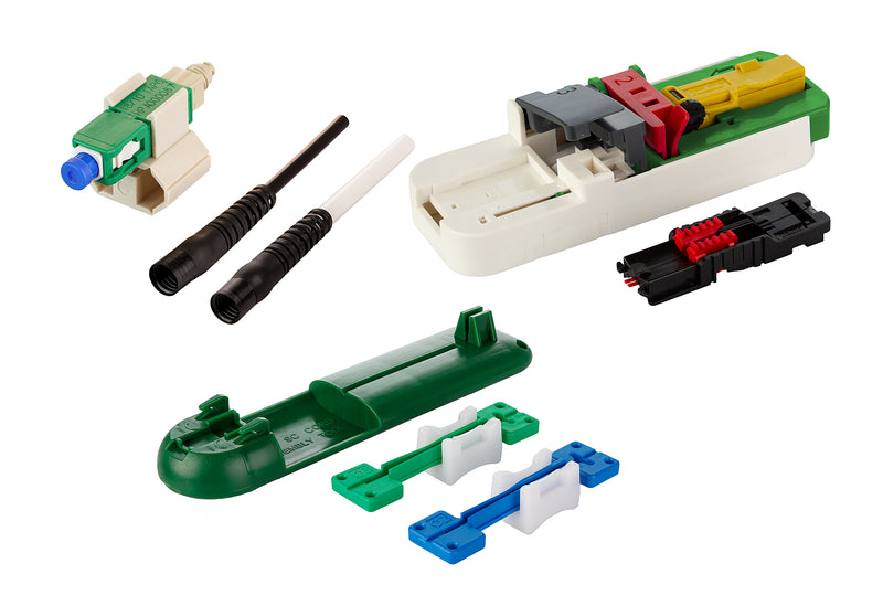 Metz Connect Glasfaseranschluss – SC-Stecker, Einzelmodus