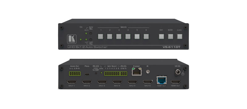 Kramer HDMI/HDBaseT Switcher – 4K Unterstützung, PoE-fähig