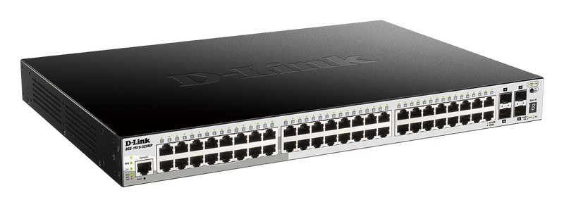 D-Link 52-Port Switch – PoE+ für effiziente Netzwerkverwaltung