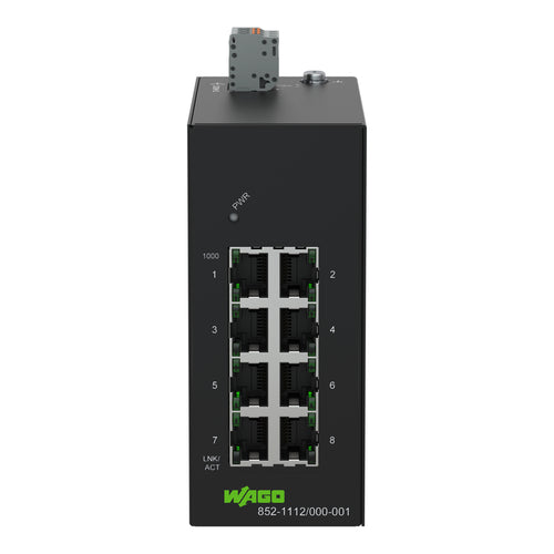 WAGO Netzwerk-Switch – 8 Ports für schnelles Internet