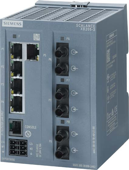 Siemens Netzwerk-Switch – 5 Ports, einfache Verwaltung