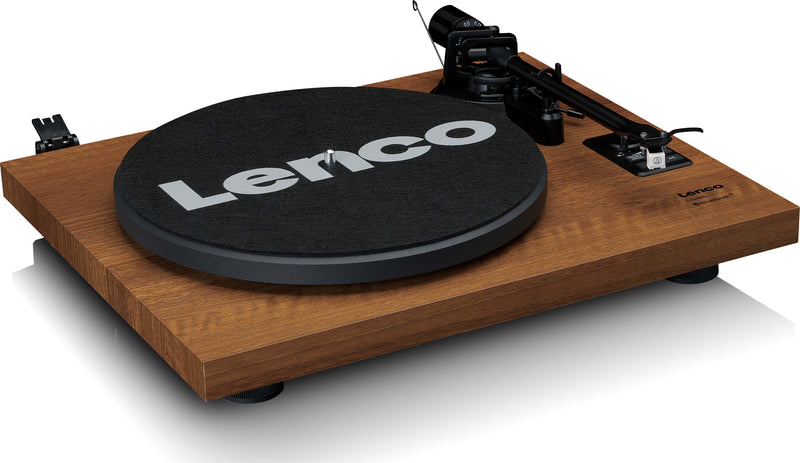 Lenco Plattenspieler – Holzlautsprecher, Bluetooth-fähig