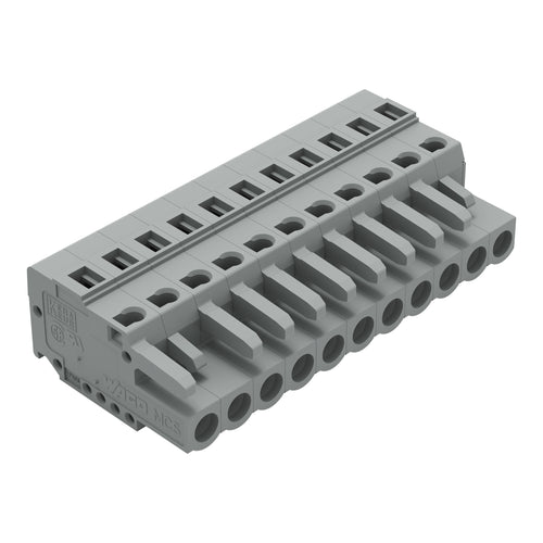 WAGO Buchsengehäuse-Kabel – 11-polig, 320 V, 16 A