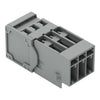 WAGO Buchsengehäuse-Kabel – 3-polig, 5 mm Rastermaß