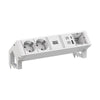 Bachmann Steckdosenleiste – 2 Steckdosen, USB A/C, kompakt