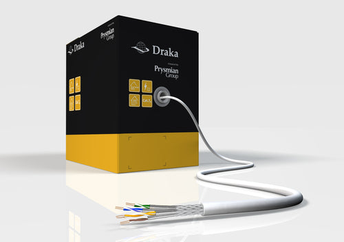Draka Netzwerkkabel Cat.7A – 200m, hohe Geschwindigkeit