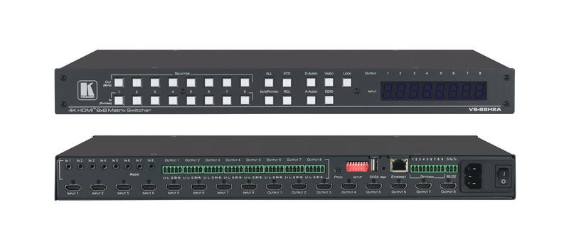 Kramer HDMI-Schalter – 8x8, 4K Ultra HD