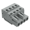 WAGO Buchsengehäuse-Kabel – 4-polig, 320 V Spannung