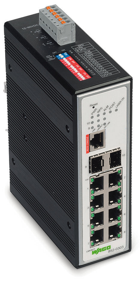 WAGO Netzwerk-Switch – 8 Ports für zuverlässige Verbindung