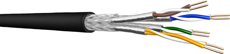 Draka Netzwerkkabel Cat 7 – 100 m, robust für Außenbereich