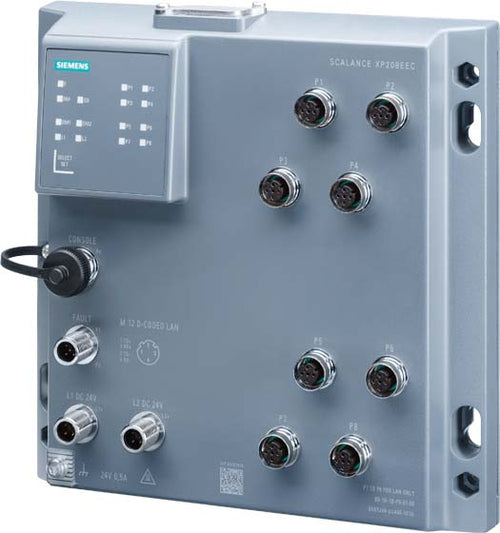 Siemens Netzwerk-Switch – 8 Ports, PoE-Unterstützung