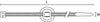 Hellermanntyton Kabelbinder – 150 mm, schwarz/grau