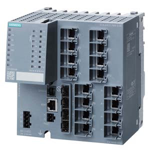 Siemens SCALANCE Managed Switch – 16 Ports, Modular für Flexibilität