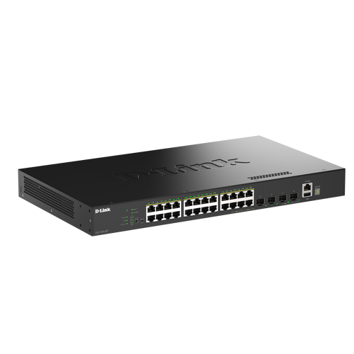 D-Link 28-Port Smart Switch – PoE+ für effizientes Netzwerk