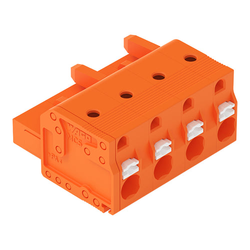 WAGO Buchsengehäuse-Kabel – 4-polig, bis 16 A