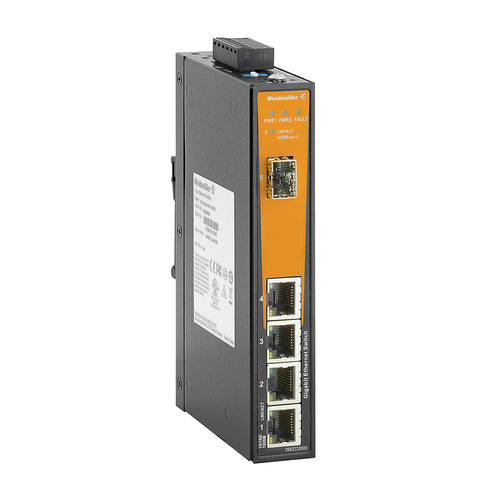 Weidmüller Ethernet Switch – 5 Ports für zuverlässige Netzwerke