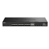 D-Link Netzwerkswitch – 28 Ports, Gigabit Ethernet