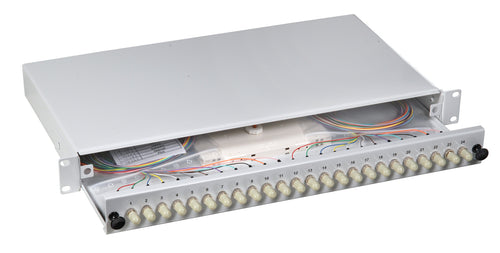 EFB Elektronik Glasfaser-Spleißbox – 24 Ports für effiziente Netzwerkverbindungen