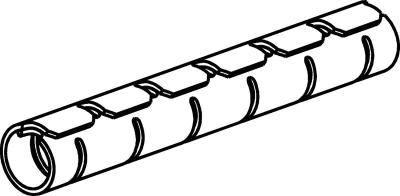 HellermannTyton Spiralschlauch – 25 mm, 25 m Länge, inkl. Werkzeug