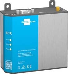 INSYS Router – 2-Port-Switch, DIN-Schienenmontage