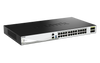 D-Link Netzwerk-Switch – 28 Anschlüsse, 10 Gigabit Ethernet
