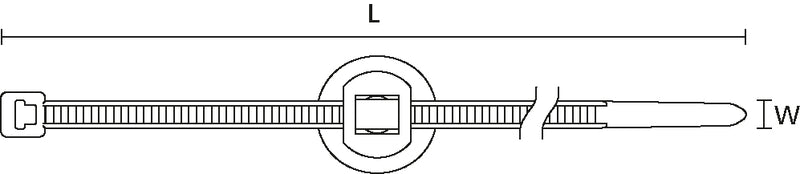 HellermannTyton Kabelbinder-Set – 500 Stück für vielseitige Anwendungen