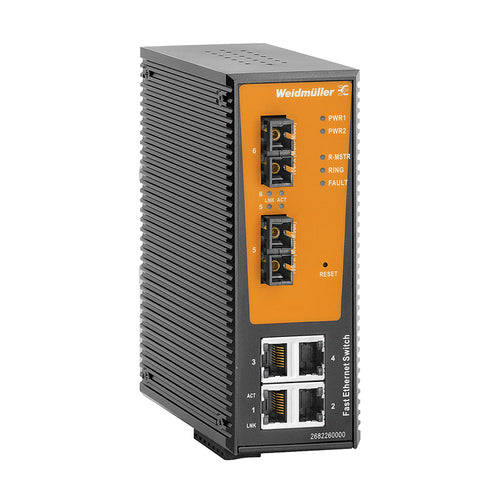 WEIDMÜLLER Ethernet Switch – 6 Ports, für zuverlässige Netzwerke