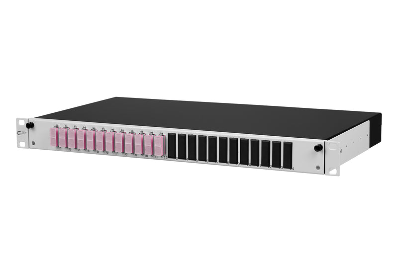 METZ CONNECT LWL-Patchpanel – 12 Ports für Glasfaser-Netzwerke