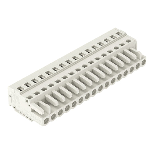 WAGO Buchsengehäuse-Kabel – 16-polig, robustes Polyamid