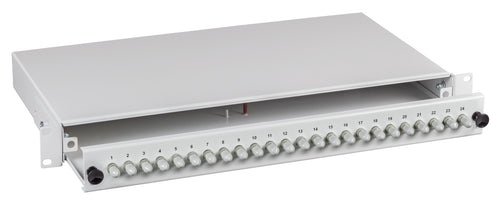 EFB Elektronik Glasfaser-Spleißbox – 24 Ports für effiziente Netzwerkverbindungen