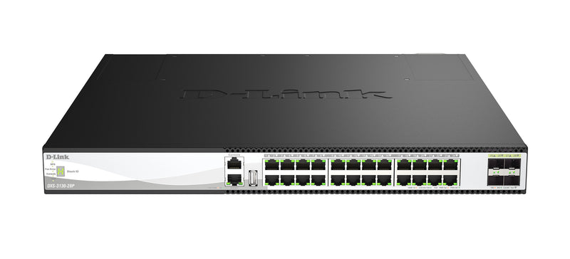 D-Link Netzwerk-Switch – 28 Ports, PoE, für leistungsstarke Verbindungen