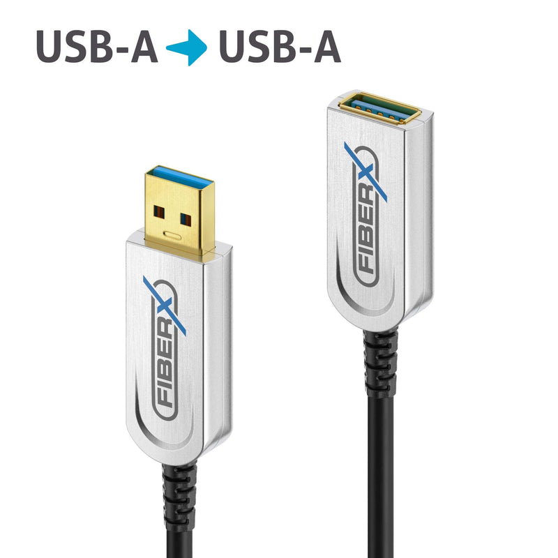 Purelink USB 3.1 Glasfaser-Kabel – 10m, schnelle Datenübertragung